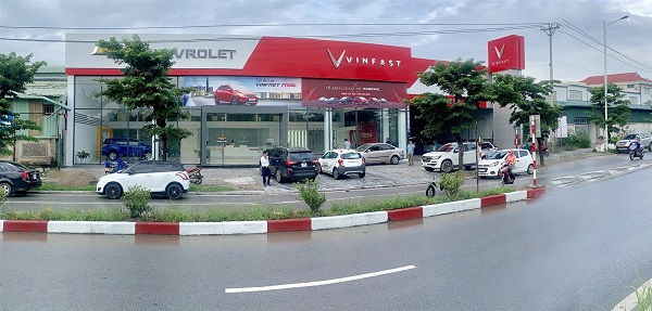 Địa chỉ VinFast – Chevrolet Thăng Long: 68 Trịnh Văn Bô (Trần Hữu Dực kéo dài), phường Phương Canh, quận Nam Từ Liêm, HN)