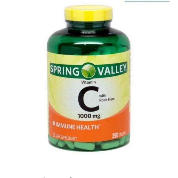 Viên uống vitamin C Spring Valley 1000mg