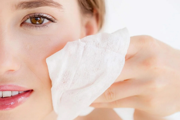 Làm sạch da mặt 