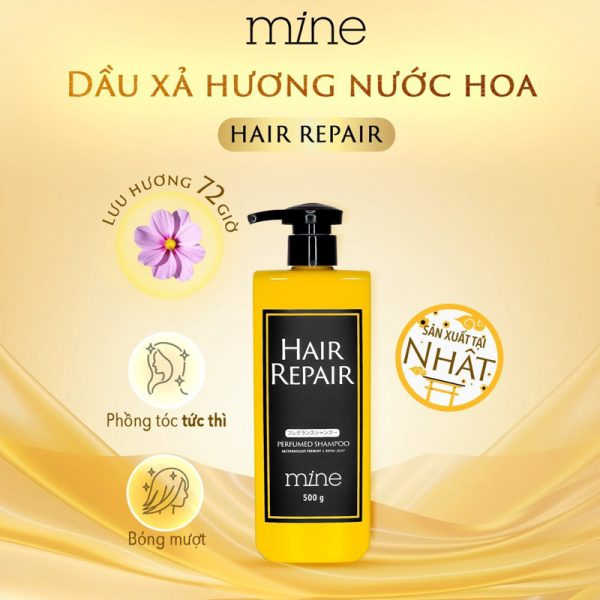 dau goi mine hair repair perfumed shampoo 500g 1