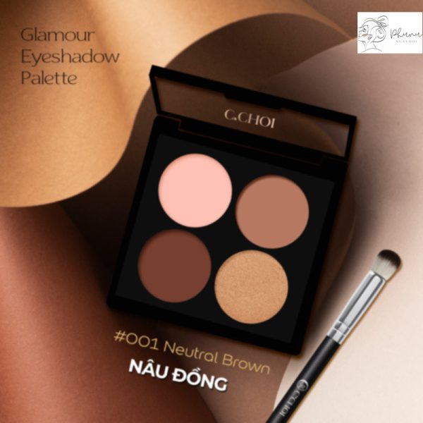 phan mat trang diem cchoi glamour eyeshadow palette 3