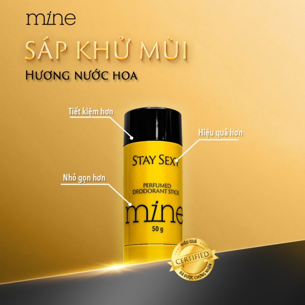 sap khu mui mine perfumed deodorant stick stay sexy 50g 1