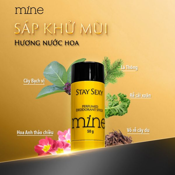 sap khu mui mine perfumed deodorant stick stay sexy 50g 3