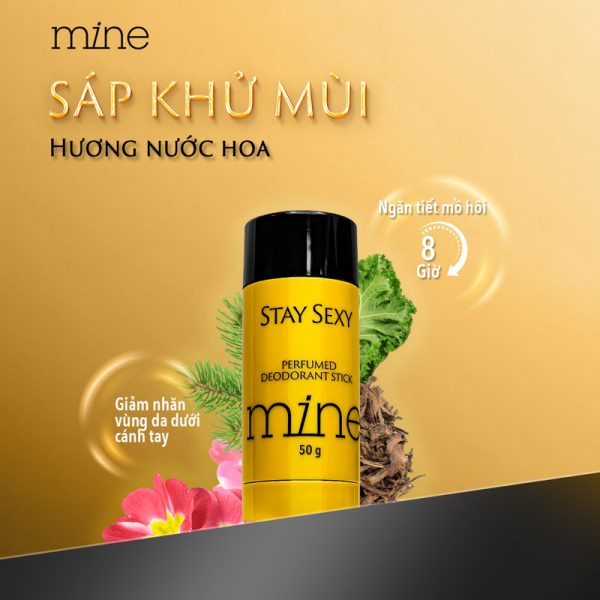 sap khu mui mine perfumed deodorant stick stay sexy 50g 4