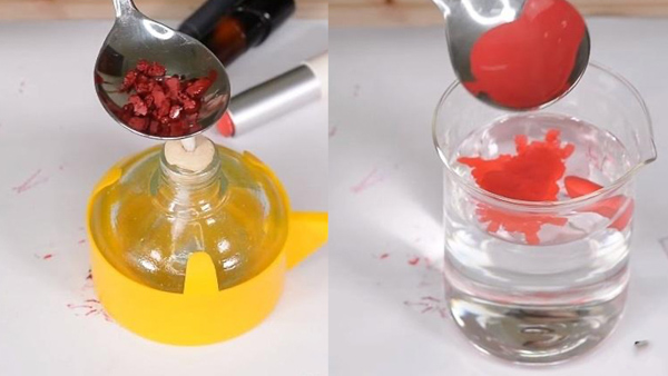 Cách kiểm tra độ chì của son môi bằng cách đốt son Cách kiểm tra độ chì của son môi bằng cách đốt son