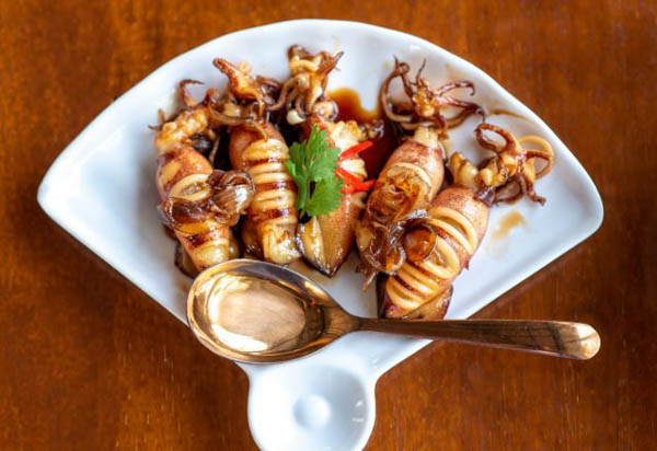 Đa dạng món ăn từ mực an toàn cho mẹ bầu